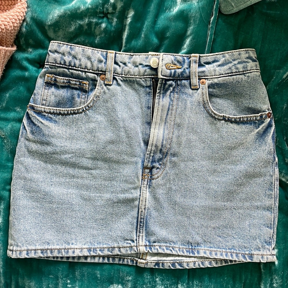 Denim skirt